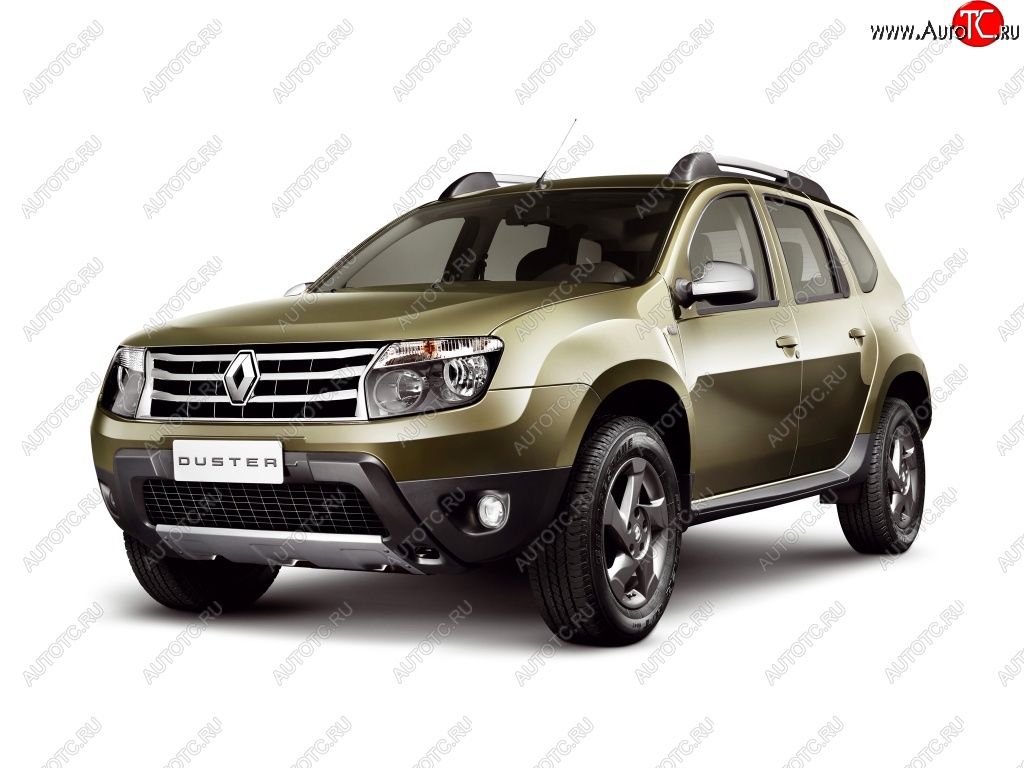 5 999 р. Передний бампер Стандартный (с отверстиями под ПТФ) Renault Duster HS дорестайлинг (2010-2015) (Неокрашенный)  с доставкой в г. Пермь