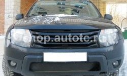 3 199 р. Решётка радиатора MT Renault Duster HS дорестайлинг (2010-2015) (Неокрашенная)  с доставкой в г. Пермь. Увеличить фотографию 6