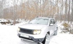 899 р. Реснички на фары DM-Style Renault Duster HS дорестайлинг (2010-2015) (Неокрашенные)  с доставкой в г. Пермь. Увеличить фотографию 5