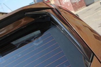 16 449 р. Спойлер Артформ Альбатрос Renault Duster HS дорестайлинг (2010-2015) (Цвет: белый лед)  с доставкой в г. Пермь. Увеличить фотографию 2
