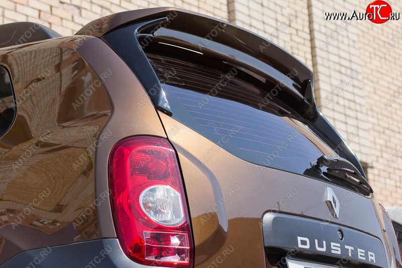16 449 р. Спойлер Артформ Альбатрос Renault Duster HS дорестайлинг (2010-2015) (Цвет: белый лед)  с доставкой в г. Пермь