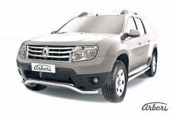 Обвес переднего бампера Arbori Renault Duster  HS (2010-2015) дорестайлинг
