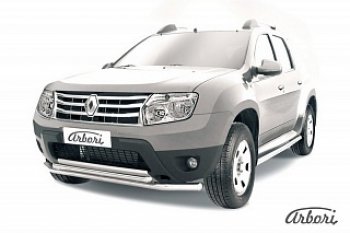 Обвес переднего бампера Arbori Renault Duster  HS (2010-2015) дорестайлинг