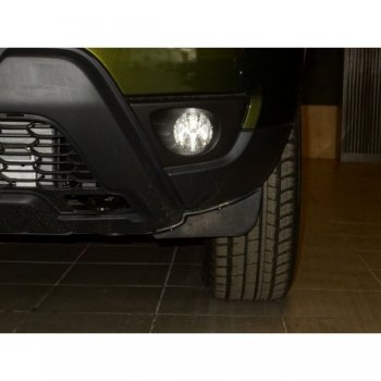 829 р. Брызговики переднего бампера Дастер гард Renault Duster HS рестайлинг (2015-2021)  с доставкой в г. Пермь. Увеличить фотографию 4