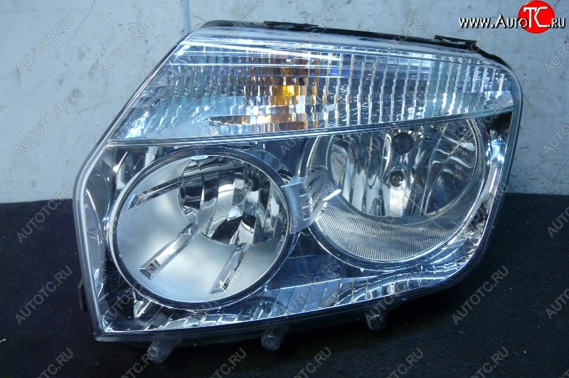 2 849 р. Фара BRIGHTROAD (под эл/ корректор, хром, левая) Renault Duster HS дорестайлинг (2010-2015)  с доставкой в г. Пермь