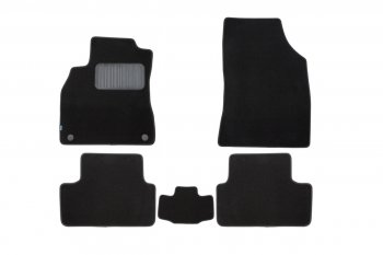 Коврики в салон Klever Premium (текстиль) Renault Fluence (2010-2016) дорестайлинг, рестайлинг (Черный)