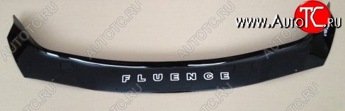 1 049 р. Дефлектор капота Russtal Renault Fluence дорестайлинг (2010-2012)  с доставкой в г. Пермь