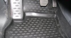 1 583 р. Коврики в салон Element 4 шт. (полиуретан)  Renault Fluence (2010-2012) дорестайлинг  с доставкой в г. Пермь. Увеличить фотографию 2