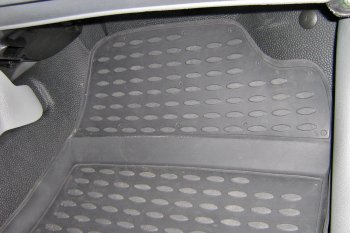 3 399 р. Коврики в салон Element (полиуретан, передние, грузовой) Renault Kangoo KW0 дорестайлинг (2008-2013)  с доставкой в г. Пермь. Увеличить фотографию 3
