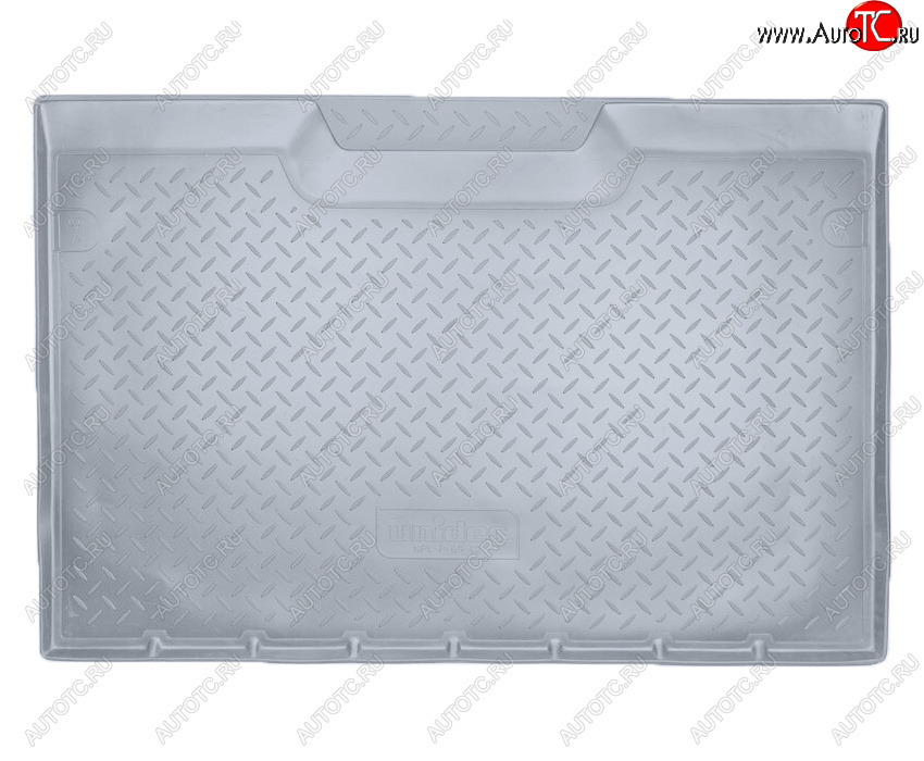2 189 р. Коврик багажника Norplast Unidec  Renault Kangoo  KW0 (2008-2016) дорестайлинг, рестайлинг (Цвет: серый)  с доставкой в г. Пермь