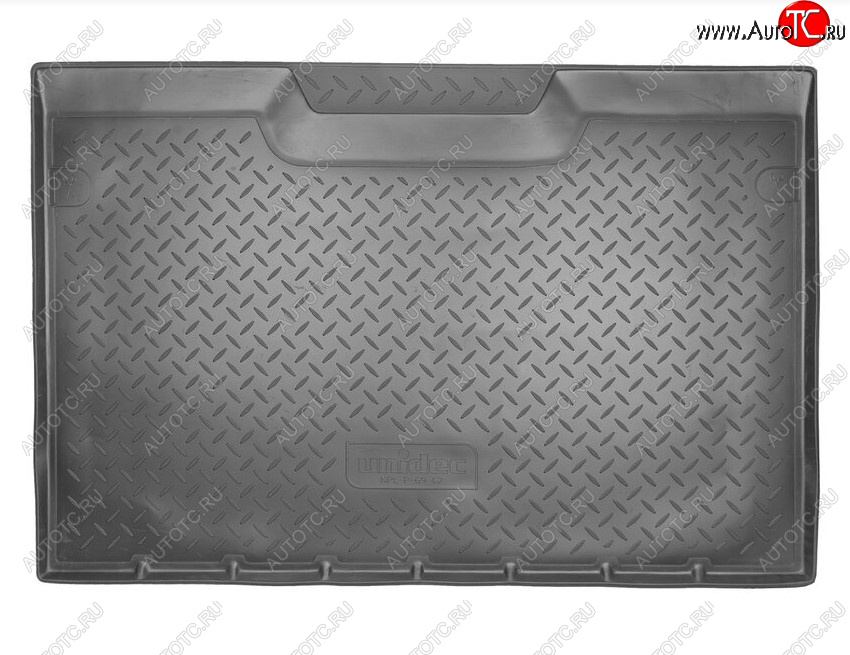 1 779 р. Коврик в багажник Norplast Unidec Renault Kangoo KW0 дорестайлинг (2008-2013) (Цвет: черный)  с доставкой в г. Пермь