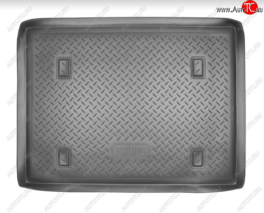 1 779 р. Коврик в багажник Norplast Unidec Renault Kangoo KC рестайлинг (2003-2007) (Цвет: черный)  с доставкой в г. Пермь