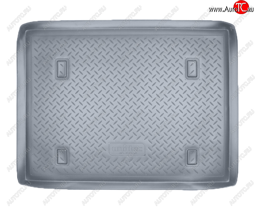 2 189 р. Коврик багажника Norplast Unidec  Renault Kangoo  KC (1997-2007) 1- дорестайлинг, рестайлинг (Цвет: серый)  с доставкой в г. Пермь