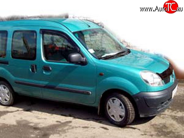 3 459 р. Дефлекторы окон (ветровики) Novline 2 шт.  Renault Kangoo  KC (2003-2007) рестайлинг  с доставкой в г. Пермь
