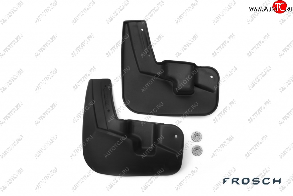 1 249 р. Брызговики передние Frosch  Renault Kaptur (2016-2025) дорестайлинг, рестайлинг  с доставкой в г. Пермь