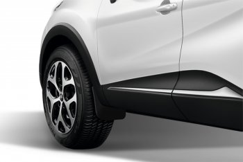 4 799 р. Брызговики Frosch (optimum)  Renault Kaptur (2016-2020) дорестайлинг (Передние)  с доставкой в г. Пермь. Увеличить фотографию 2