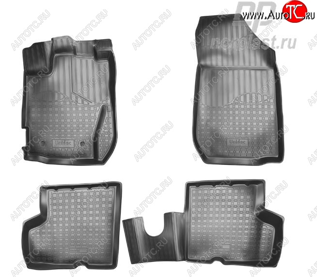 1 749 р. Коврики салонные Noplast  Renault Kaptur (2016-2020) дорестайлинг  с доставкой в г. Пермь