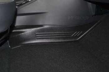 Накладки на ковролин Petroil Tuning Renault Kaptur (2016-2025) дорестайлинг, рестайлинг (Тоннельные)