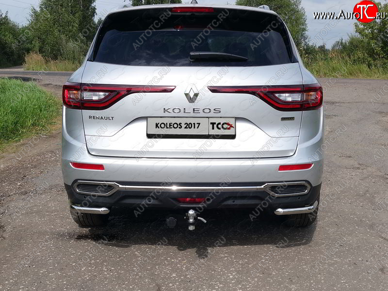 9 799 р. Фаркоп (тягово-сцепное устройство) TCC  Renault Koleos  2 (2016-2025) (Оцинкованный, шар E)  с доставкой в г. Пермь