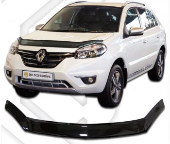 Дефлектор капота CA-Plastiс Renault Koleos  1 (2013-2016) Phase 3