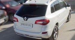12 999 р. Защита заднего бампера (Ø75x42 мм, нержавейка) Russtal Renault Koleos Phase 1 (2007-2011)  с доставкой в г. Пермь. Увеличить фотографию 3