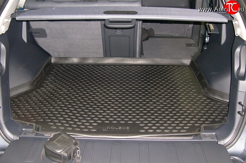 1 999 р. Коврик в багажник Element (полиуретан) Renault Koleos Phase 1 (2007-2011)  с доставкой в г. Пермь