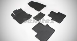 Износостойкие коврики в салон с высоким бортом (рестайлинг) SeiNtex Premium 4 шт. (резина) Renault Koleos (2007-2011) Phase 1