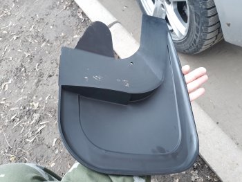 749 р. Универсальные передние брызговики (широкие) ПТП64 Uni4  Renault Duster HS дорестайлинг (2010-2015)  с доставкой в г. Пермь. Увеличить фотографию 8
