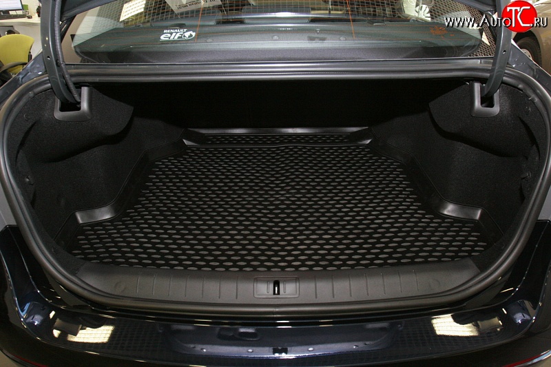 1 699 р. Коврик в багажник Element (полиуретан) Renault Latitude (2010-2018)  с доставкой в г. Пермь
