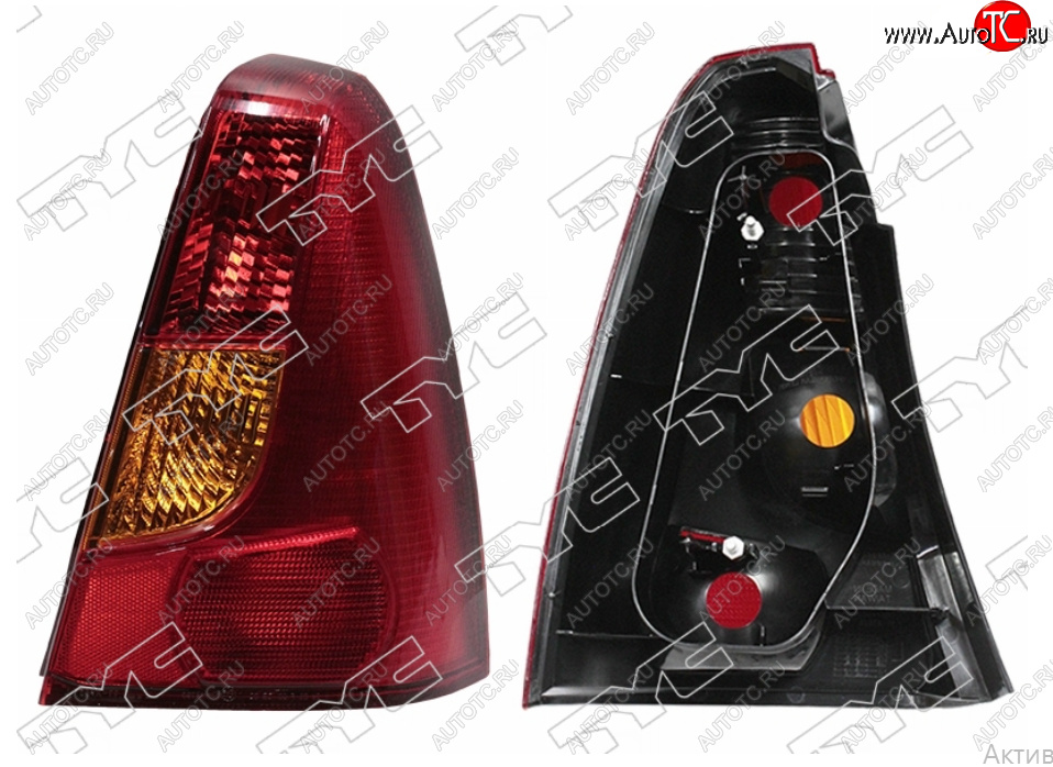 3 599 р. Правый фонарь задний TYC Renault Logan 1 дорестайлинг (2004-2010)  с доставкой в г. Пермь