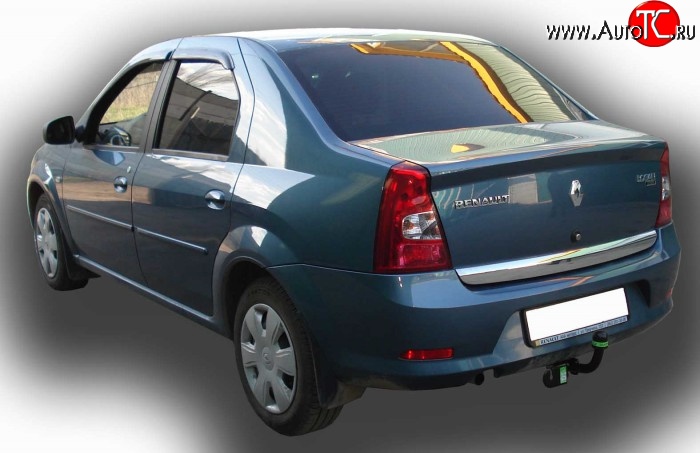 153 999 р. Фаркоп Лидер Плюс Renault Logan 1 дорестайлинг (2004-2010) (Без электропакета)  с доставкой в г. Пермь