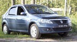 1 999 р. Защитная сетка решетки переднего бампера РА  Renault Logan  1 (2010-2016) рестайлинг  с доставкой в г. Пермь. Увеличить фотографию 2
