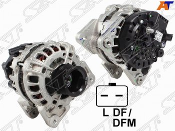 Генератор SAT (12V, 90A) Renault Duster  HS (2010-2021), Renault Logan ( 1,  2) (2004-2025), Renault Logan Stepway (2018-2025), Renault Sandero  (BS) (2009-2014), Renault Sandero Stepway  (BS) (2010-2014), Renault Symbol  седан (2008-2012), Лада Ларгус (2012-2025)