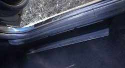 2 079 р. Накладки на ковролин порогов автомобиля RA  Renault Logan  1 (2010-2016) рестайлинг  с доставкой в г. Пермь. Увеличить фотографию 2