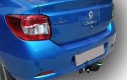 153 999 р. Фаркоп Лидер Плюс Renault Logan 1 рестайлинг (2010-2016) (Без электропакета)  с доставкой в г. Пермь. Увеличить фотографию 3