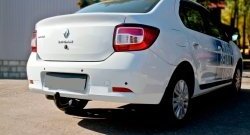 519 р. Реснички задних фонарей RA Renault Logan 2 дорестайлинг (2014-2018) (Неокрашенные)  с доставкой в г. Пермь. Увеличить фотографию 2