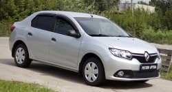 2 169 р. Защитная сетка в нижнюю часть бампера RA Renault Logan 2 дорестайлинг (2014-2018)  с доставкой в г. Пермь. Увеличить фотографию 2