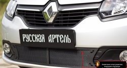 2 169 р. Защитная сетка в нижнюю часть бампера RA Renault Logan 2 дорестайлинг (2014-2018)  с доставкой в г. Пермь. Увеличить фотографию 6