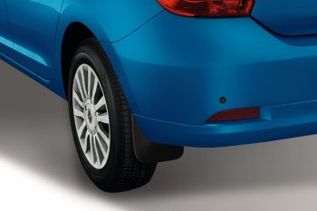 4 799 р. Брызговики задние Frosch Renault Logan 2 дорестайлинг (2014-2018)  с доставкой в г. Пермь. Увеличить фотографию 2