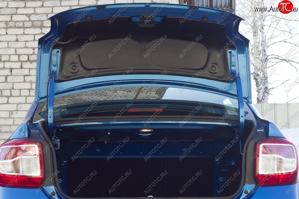 3 579 р. Обшивка внутренней части крышки багажника RA  Renault Logan  2 (2014-2025) дорестайлинг, рестайлинг  с доставкой в г. Пермь