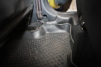 1 899 р. Накладки на ковролин АртФорм Renault Logan 2 дорестайлинг (2014-2018) (Задние)  с доставкой в г. Пермь. Увеличить фотографию 2