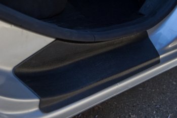 1 639 р. Комплект накладок в проем дверей Артформ (4 шт.) Renault Logan 2 дорестайлинг (2014-2018)  с доставкой в г. Пермь. Увеличить фотографию 3