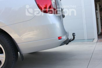 37 699 р. Фаркоп Aragon. (шар S) Renault Logan 2 дорестайлинг (2014-2018)  с доставкой в г. Пермь. Увеличить фотографию 2