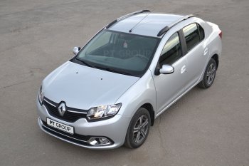 6 469 р. Рейлинги Petroil Tuning Комфорт  Renault Logan  2 - Logan Stepway (Серебристый муар)  с доставкой в г. Пермь. Увеличить фотографию 6