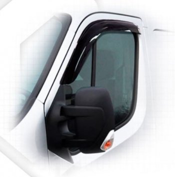 Дефлектора окон CA-Plastiс Renault Master FV,JV фургон дорестайлинг (2010-2015)