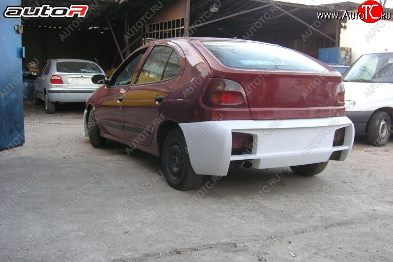 27 899 р. Задний бампер Auto-R Renault Megane BA,LA хэтчбэк 5 дв. дорестайлинг (1995-1999)  с доставкой в г. Пермь