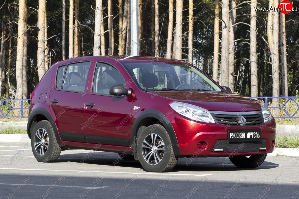 2 249 р. Накладки на колёсную арку RA (Передняя правая) Renault Sandero Stepway (BS) (2010-2014) (Поверхность шагрень) с доставкой в г. Пермь Увеличить фотографию 1 2 249 р. Накладки на колёсную арку RA (Передняя правая) Renault Sandero Stepway (BS) (2010-2014) (Поверхность шагрень) с доставкой в г. Пермь