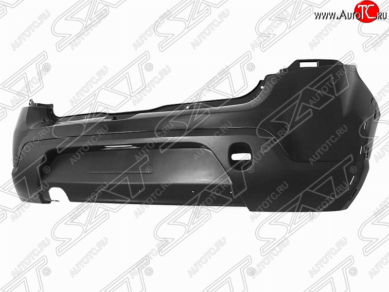 7 799 р. Задний бампер STEPWAY SAT  Renault Sandero Stepway  (BS) (2010-2014) (Неокрашенный)  с доставкой в г. Пермь