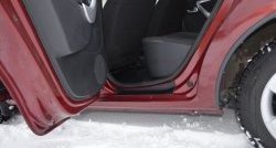 1 249 р. Накладки на порожки в салон Kart RS Renault Sandero (BS) (2009-2014) (Комплект на 4 двери)  с доставкой в г. Пермь. Увеличить фотографию 3