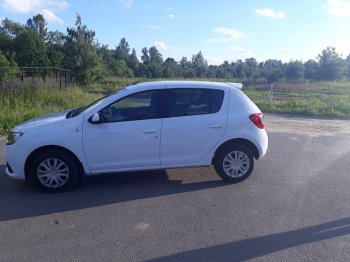 5 599 р. Спойлер INMAX Renault Sandero Stepway (B8) рестайлинг (2018-2022) (неокрашенный)  с доставкой в г. Пермь. Увеличить фотографию 5